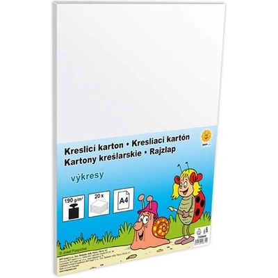 Kreslící karton MFP A4 20 listů 190g