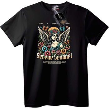 NOONEBRAND Тениска Спокоен страж - 2XL, Black