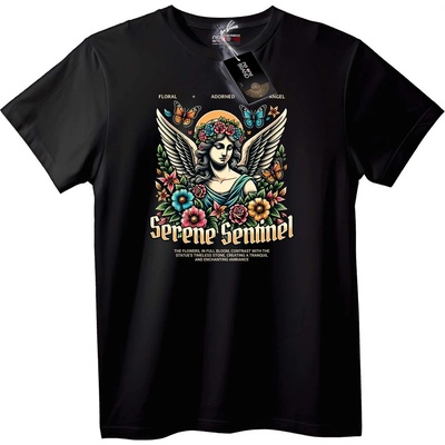 NOONEBRAND Тениска Спокоен страж - 2XL, Black