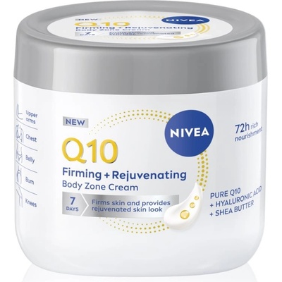 Nivea Q10 Zpevňující remodelační tělový krém 400 ml – Zboží Dáma