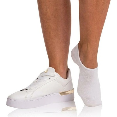 Bellinda BAMBUS FOOTIES SOCKS 5x Bambusové veľmi nízke dámske ponožky 5x BE491069 biela