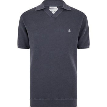 Image 1 of Jack Wills Блуза с яка Jack Wills Men's Ottoman Knit Short-Sleeve Polo Shirt - Forged Iron