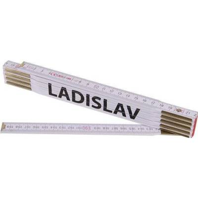 Kola Pirkl Metr skládací 2m LADISLAV Profi bílý dřevo