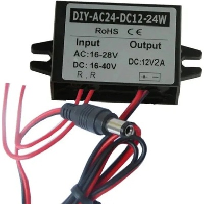 Měnič napětí 16-40/12V, 2A - 5,5mm DC , STM 34159