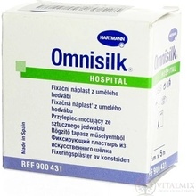 Omnisilk hypoalergenní náplast z bílého hedvábí 1 ks