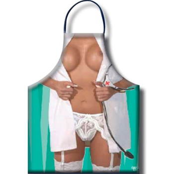 Image 1 of Diverty sex - diablo picante Diablo picante - womens nurse apron