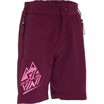 Silvini Detské cyklistické kraťasy Acri fialová