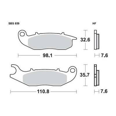 Brzdové destičky Brembo přední HONDA CRF 300 L rok 21-24 – Sleviste.cz