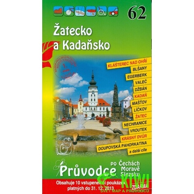 Žatecko a Kadaňsko 62. Průvodce po Č,M,S