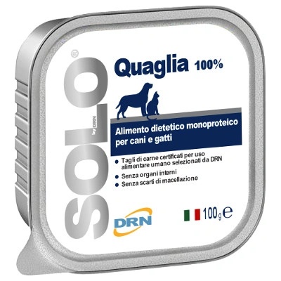 Solo Adult Dog 100% Quaglia křepelka 100 g