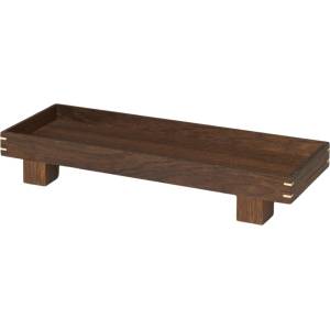 Ferm Living Поднос Bon дървен 36 см тъмнокафяв (1104270016)
