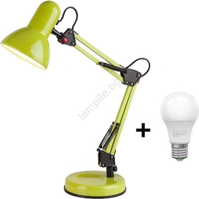 Brilagi - LED Настолна лампа ROMERO 1xE27/10W/230V зелена (LEDBG0258)