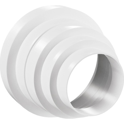 Dalap Plastová redukcia univerzálna pre rôzne priemery potrubia Ø 80 / 100 / 120 / 125 / 150 / 160 mm