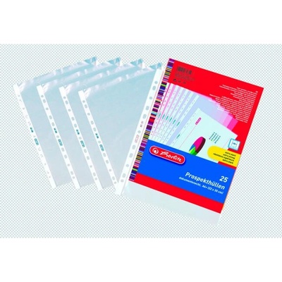 Herlitz Euroobal A4 maxi extra široký 100 mikrónov 25 ks
