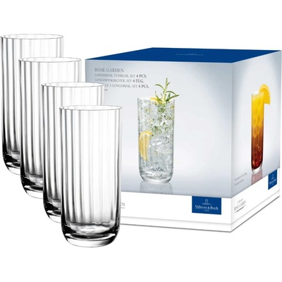 Villeroy & Boch Poháre na long drink Rose Garden 4 x 300 ml