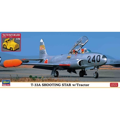Hasegawa 02363 T 33A Shooting Star w/Tractor 1:72