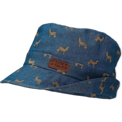 Sterntaler Детска лятна шапка с UV 50+ защита Sterntaler - На зебри, 51 cm, 18-24 месеца (1622251-300)