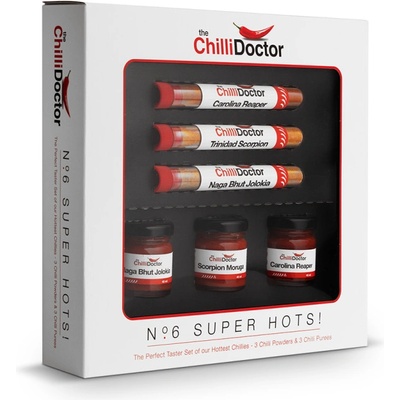 The ChilliDoctor Super Hots 3 x 9 g a 3 x 40 ml – Zboží Dáma