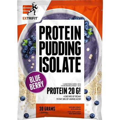 Extrifit Protein Pudding Isolate blueberry 30 g – Zboží Dáma