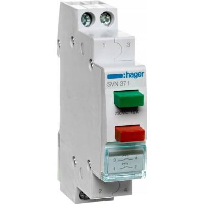 Vypínač Hager 230 V IP20 16 A