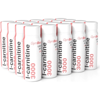 GymBeam L-Carnitine 3000 Liquid Shot 20x60 ml