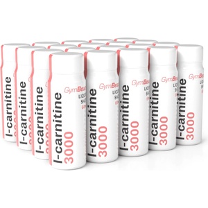 GymBeam L-Carnitine 3000 Liquid Shot 20x60 ml