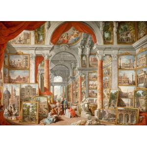 Enjoy - Puzzle Paolo Panini: Views of Modern Rome - 1 000 piese