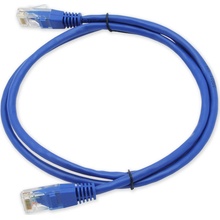 LAN-TEC PC-200 C5E, UTP, 0,5m, modrý