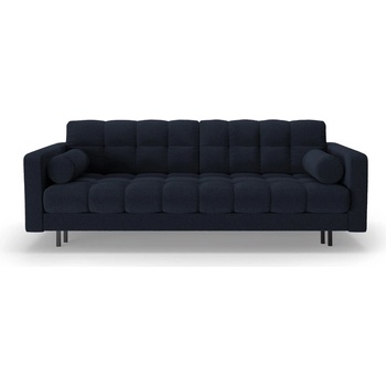 Cosmopolitan Design Тъмносин разтегателен диван с място за съхранение от букле 222 cm Bali - Cosmopolitan Design (COS_3SF_101_F1_BALI5)