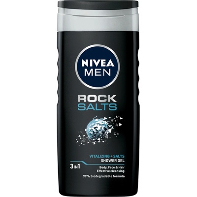 Nivea MEN Душ-гел Rock Salts Душ гел мъжки 250ml