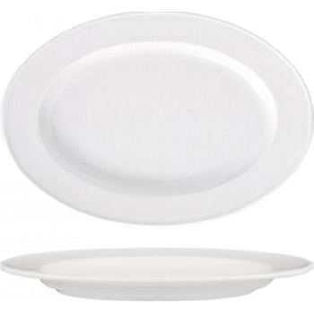 Image 1 of Чиния порцелан елипса 21 х 19 см