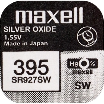 Maxell Silver Oxide 395 1ks 395/SR927SW/V395