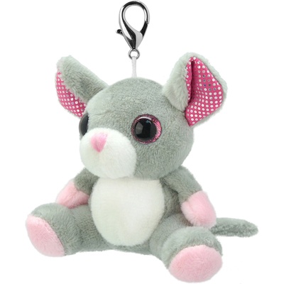 Wild Planet Плюшен ключодържател Wild Planet - Мишка, 9 cm (K8475)