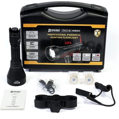SPERAS Ловен фенер комплект TH11K IR850 (TH11K IR850)