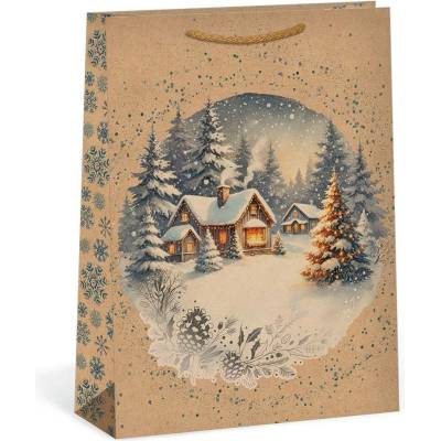 ARGUS Dárková papírová taška (31 x 41.5 cm)) - Domeček v lese 08840096