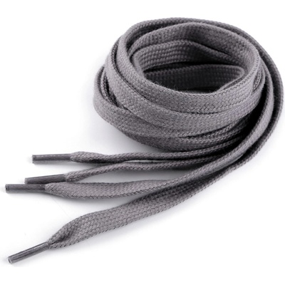 Prima-obchod Bavlněné tkaničky do bot / tenisek / mikin délka 130 cm, barva 9 (8301) šedá