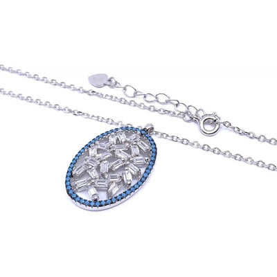 Jan Kos jewellery Stříbrný řetízek s přívěskem 12117788