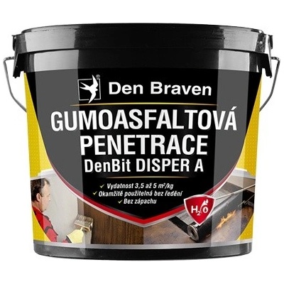 DEN BRAVEN Gumoasfaltová penetrace DenBit DISPER A 5kg