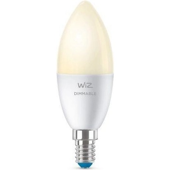 WiZ LED Stmívatelná žárovka C37 E14/4,9W/230V 2700K CRI 90 Wi-Fi WiZ WI0006