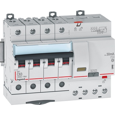 Legrand DX3 - C63/30mA/4p/AC 411192