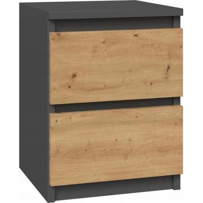 DobreSny Noční stolek M2 se 2 zásuvkami – Zboží Mobilmania