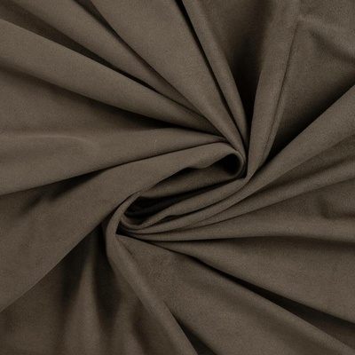 Kostýmovka Semiš SUEDE Stretch - Zelená khaki