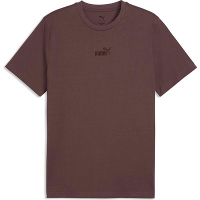 Puma Essentials Small No.1 Logo Centered Tee vínová