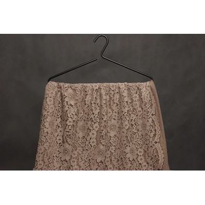 Krajka bavlna | nylon - Béžová taupe
