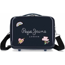 Joummabags PEPE JEANS® Emi ABS Cestovný kozmetický kufrík 21x29x15cm 9l 6183921