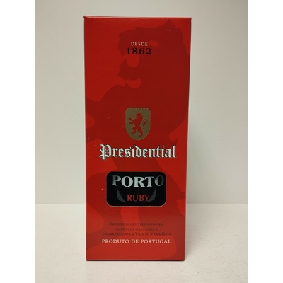 Porto Presidential Ruby 19% 0,75 l (karton)