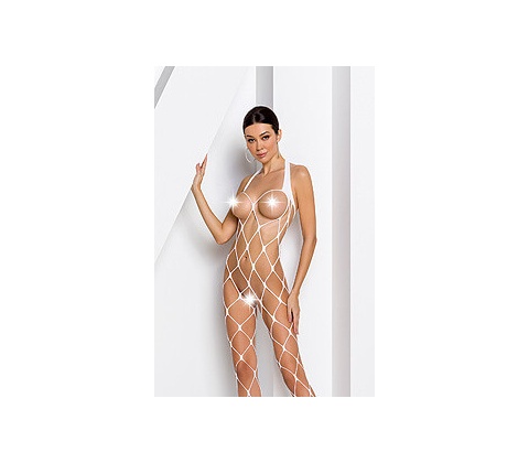 Passion Bodystocking BS091 white