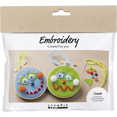 Creativ company Mini sada Vyšívání smajlíků