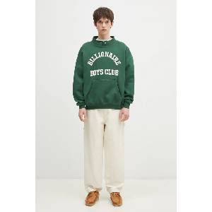 Billionaire Boys Club Памучен суичър Stand Collar Sweatshirt (B24444)