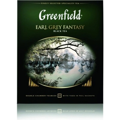 Greenfield Čaj černý Earl Grey Fantasy 100 x 2 g